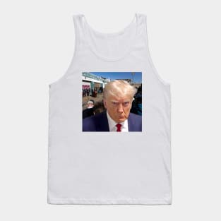 Trump Mugshot / Four Seasons Total Landscaping Tank Top